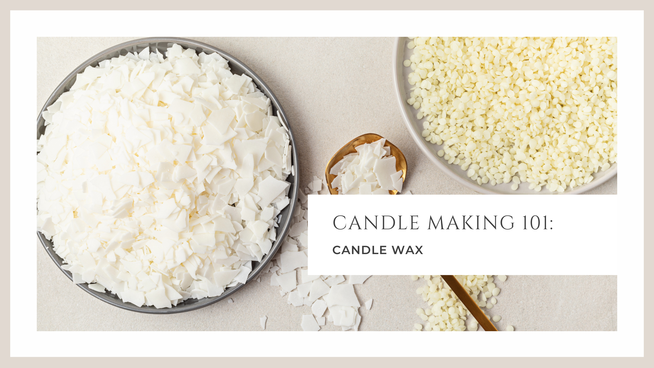 Candle Wax  A Brief Summary of Candle Wax Types – MOROUGE CANADA