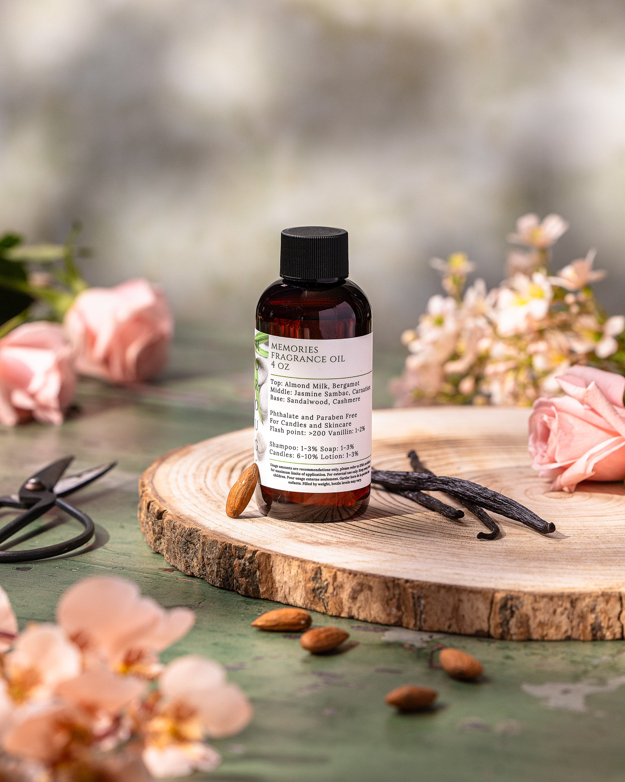 Memories fragrance oil for soap & candle making.