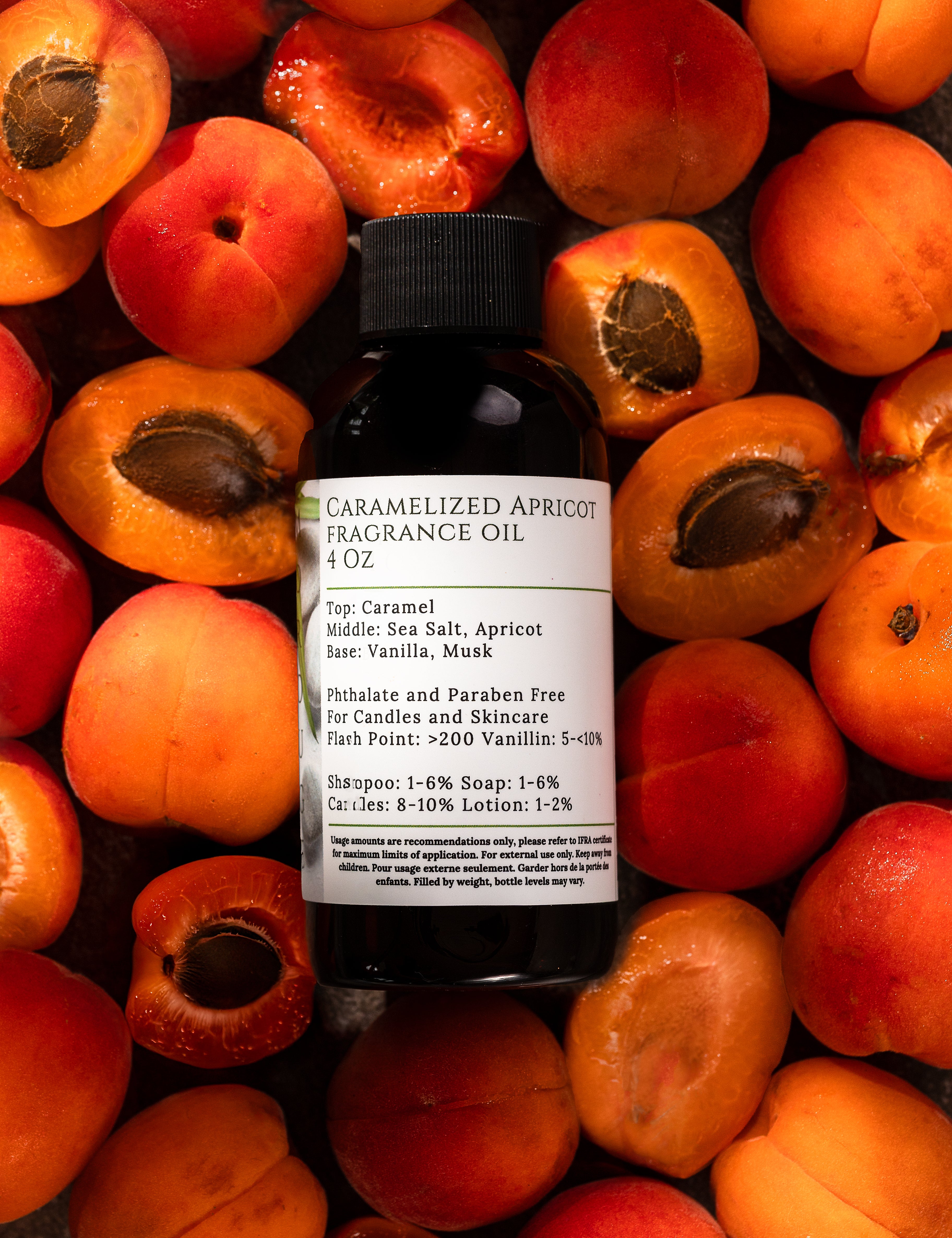 Caramelized Apricot fragrance oil for soap & candle making.