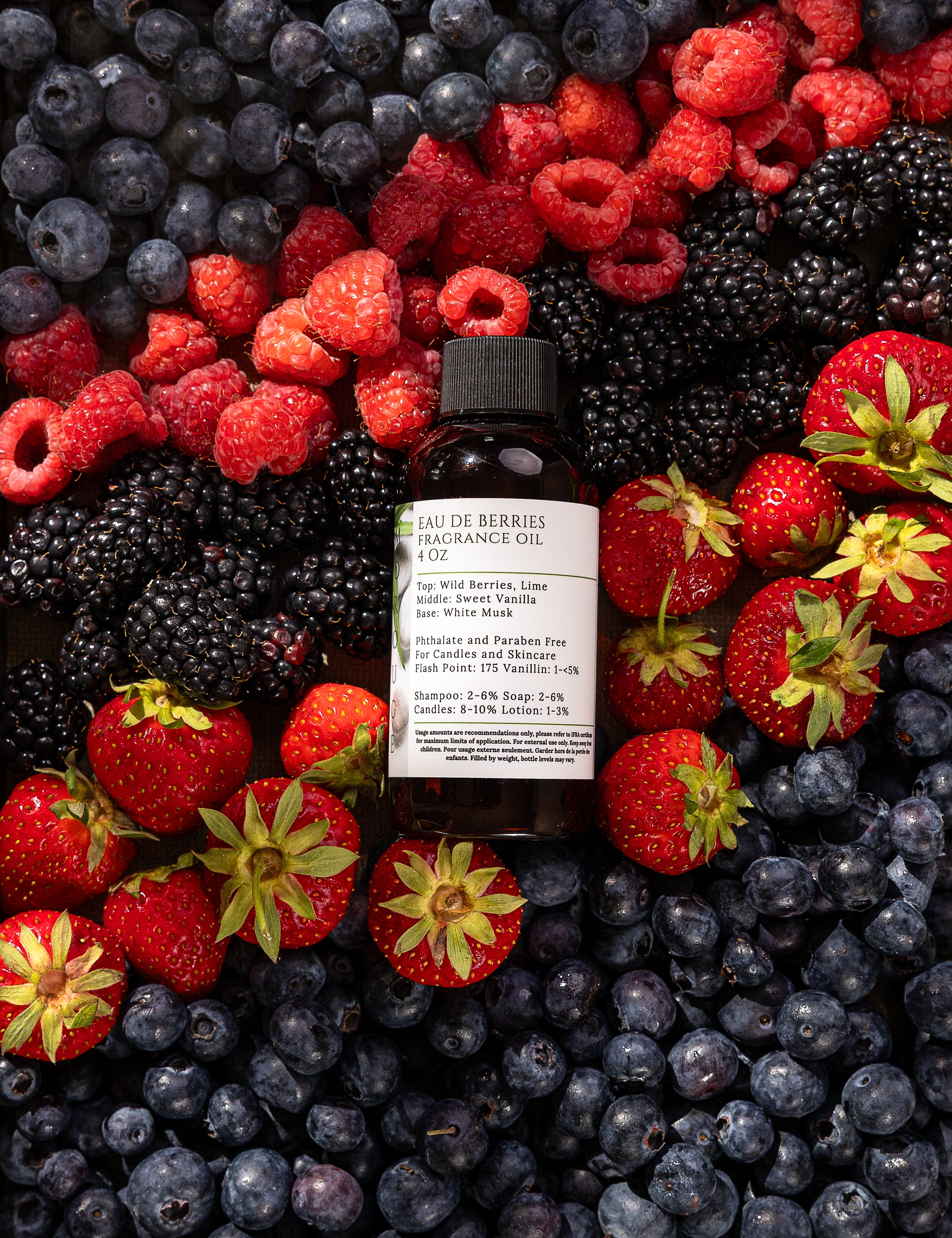 Eau de Berries Fragrance Oil for soap & candle making.