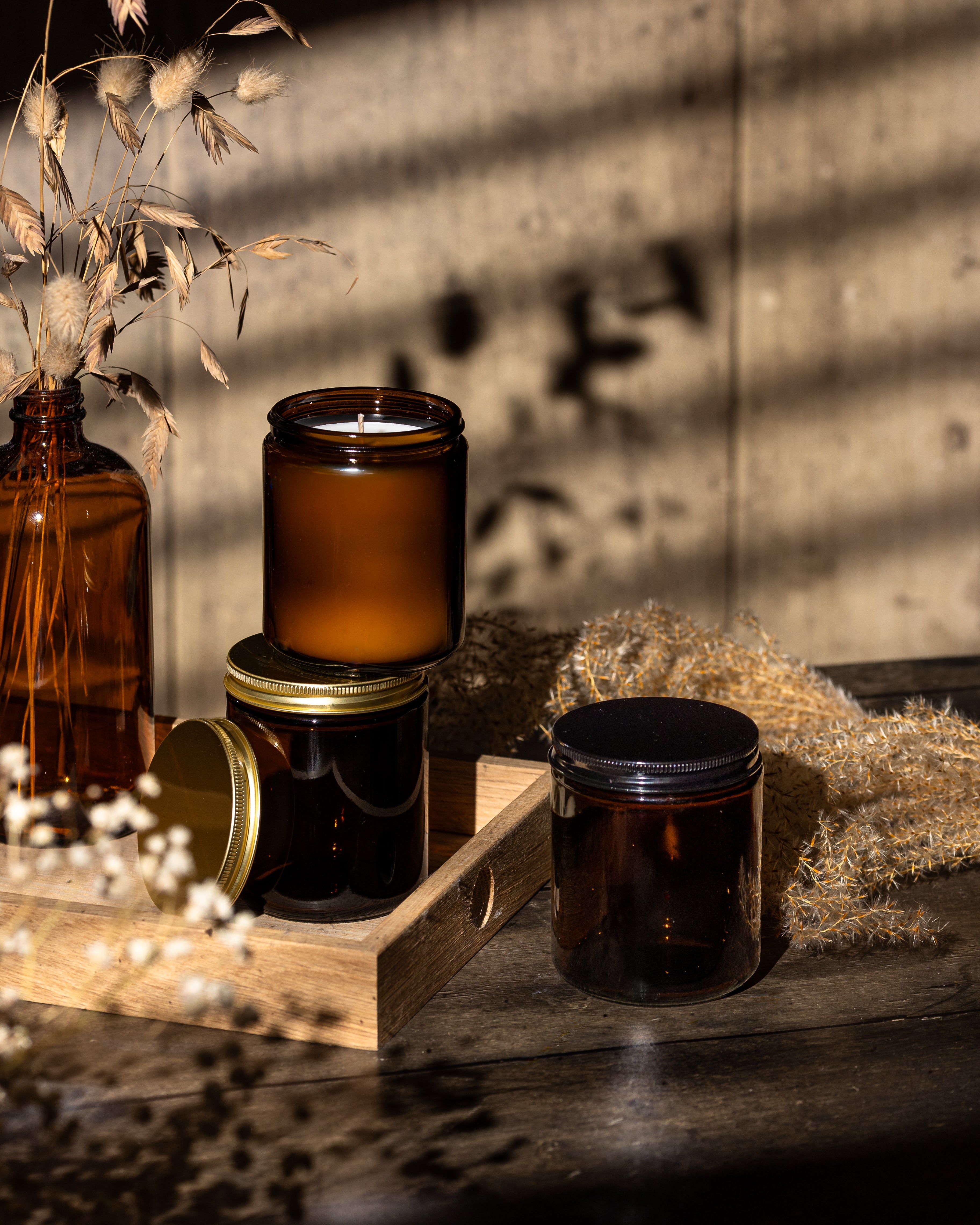 The Amber Jars Collection