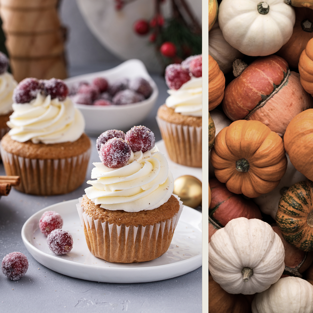 Spiced cranberry pumpkin fragrance oil.